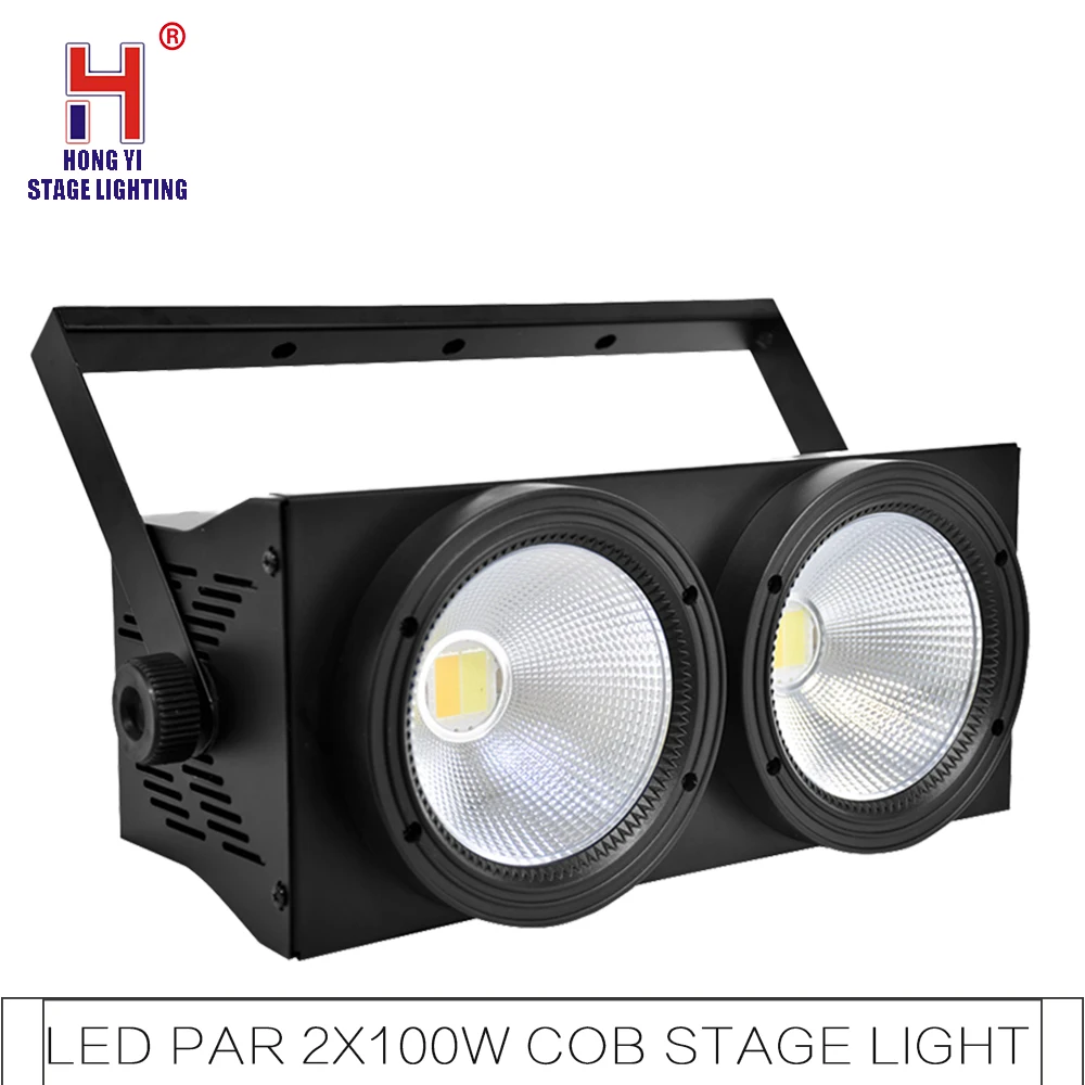 

Super Bright Par LED 2x100W COB DJ Wash Par Lights LED Stage Lighting Cool White Warm White 2in1 COB Leds