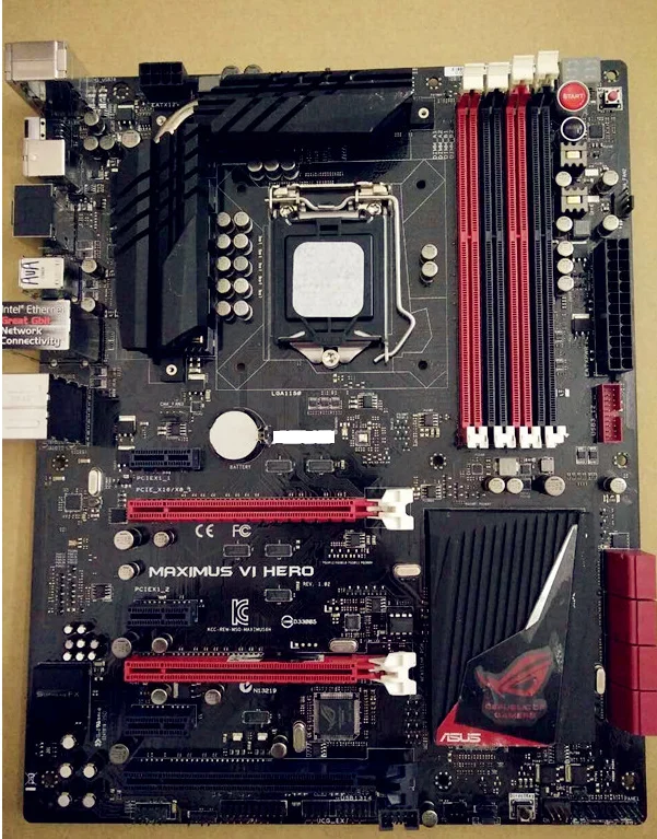 Оригинальная материнская плата для Maximus VI Hero DDR3 LGA 1150 USB2.0 USB3.0 32 Гб I3 I5 I7 Z87