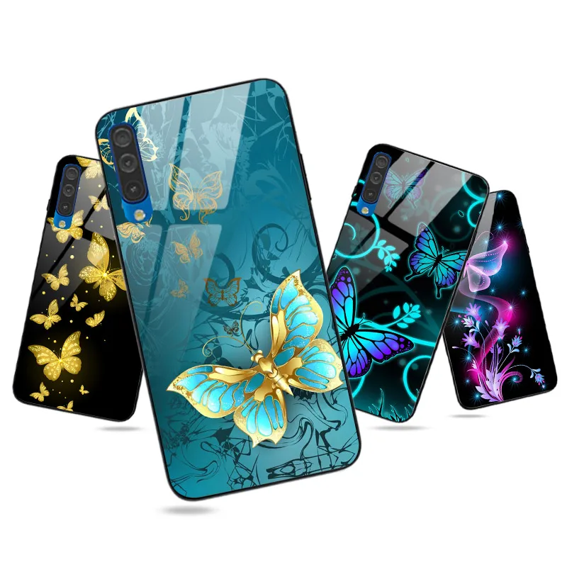 Глянцевый чехол для Samsung Galaxy A10 A20 A30 A40 A50 A70 A51 A71 A31 A10S A20S A30S A50S A21S яркий