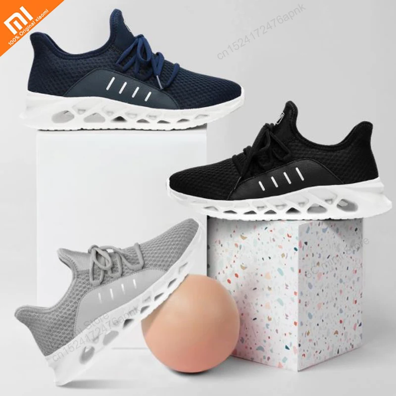Xiaomi YUNCOO соты легкие противоскользящие амортизирующая обувь мужская