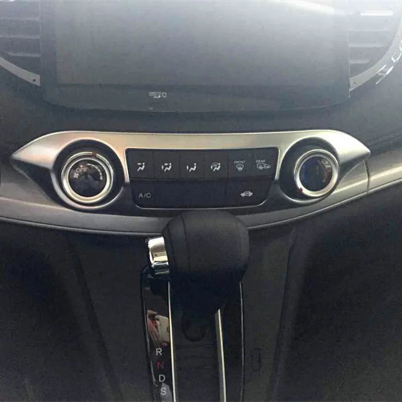 Новинка-для Honda CRV, cr-v аксессуары для центральной консоли кнопка включения крышки кондиционера на выходе вентиляционные крышки
