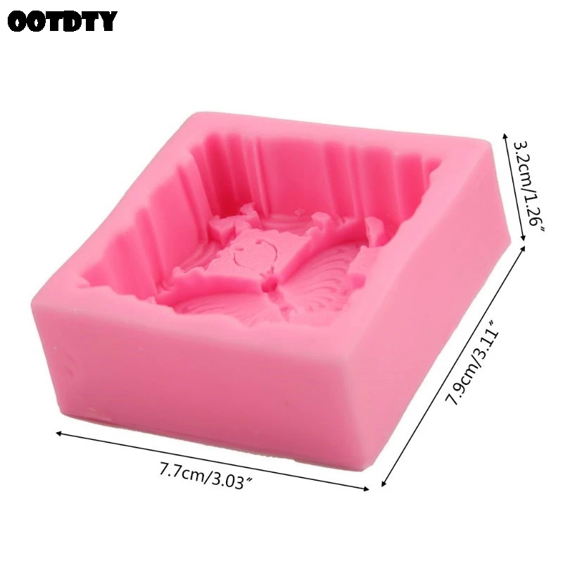 3D цветок силиконовые формы для мыла DIY глина Свеча для изготовления торта шоколада украшения выпечки Плесень инструмент