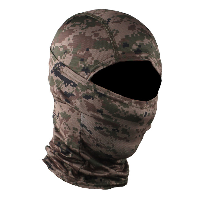 Brand Tactical Camouflage Balaclava Army Face Mask Cycling War game Face Shield Military Moto Skull Mask Hunting Helmet Cap