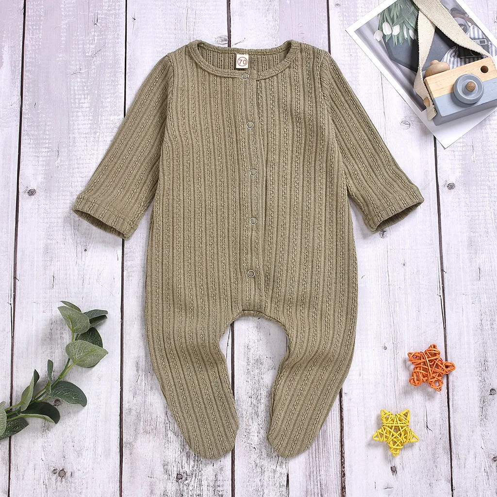 Для маленьких девочек одежда для маленьких мальчиков хлопчатобумажный трикотажный комбинезон Спортивный костюм для малышей на осень, для детей костюм зимняя куртка на теплой подкладке для маленьких девочек, одежда для новорожденных