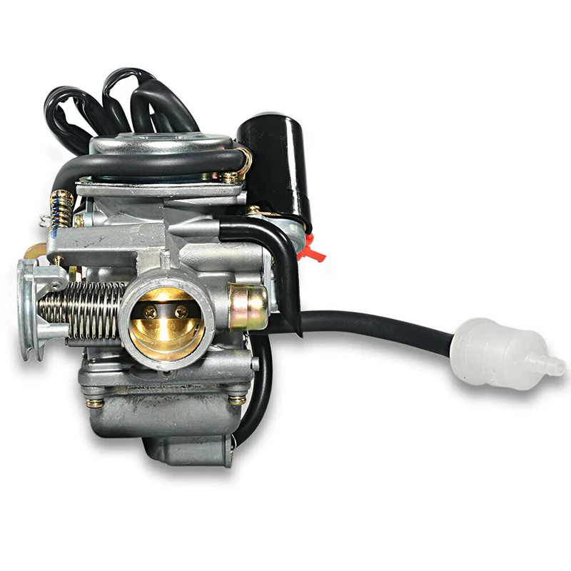 Части карбюратора запасной аксессуар 24 мм для GY6 125cc 150cc мотоциклетный карбюратор