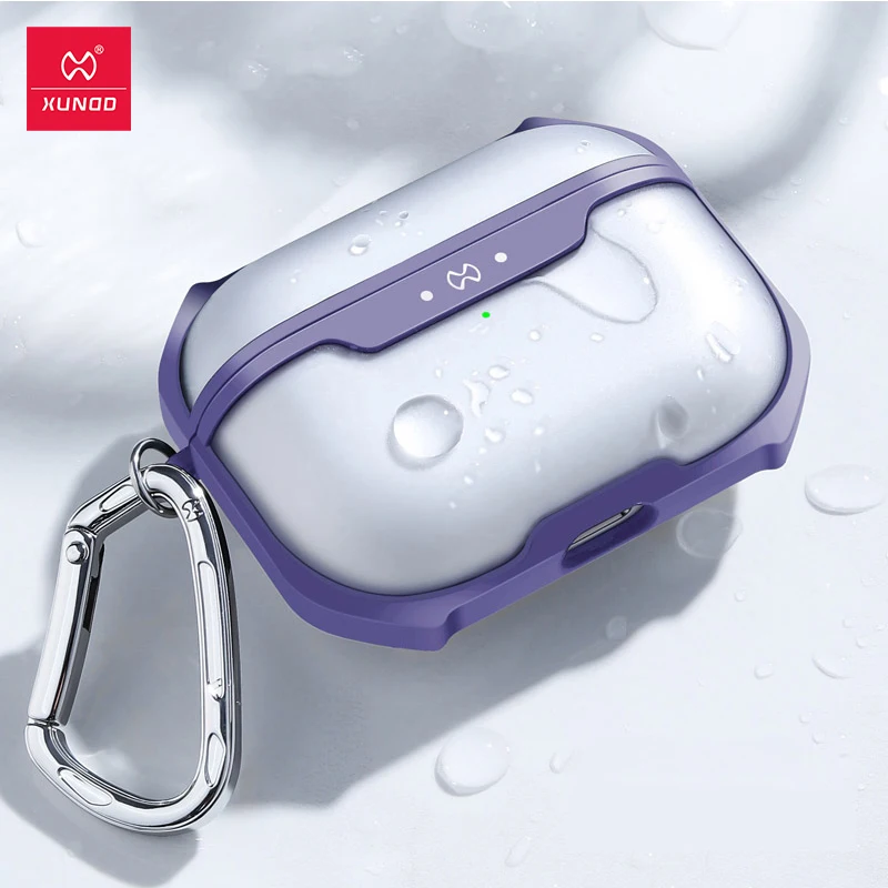 Чехол для наушников Xundd Apple AirPods Pro 1/2 3 беспроводной Bluetooth чехол ударопрочный силиконовый подушек
