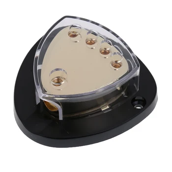 

3 way 4/8 Gauge Car Audio Stereo Amp Power/Ground Cable Distribution Block