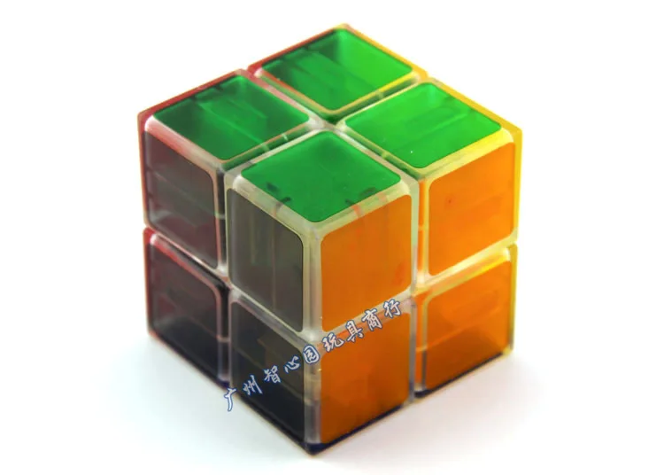 Синий второго заказа Magic Cube прозрачный LanLan прозрачный 2-заказ Профессия Игры второго заказа, Магический кубик, обучающая игрушка