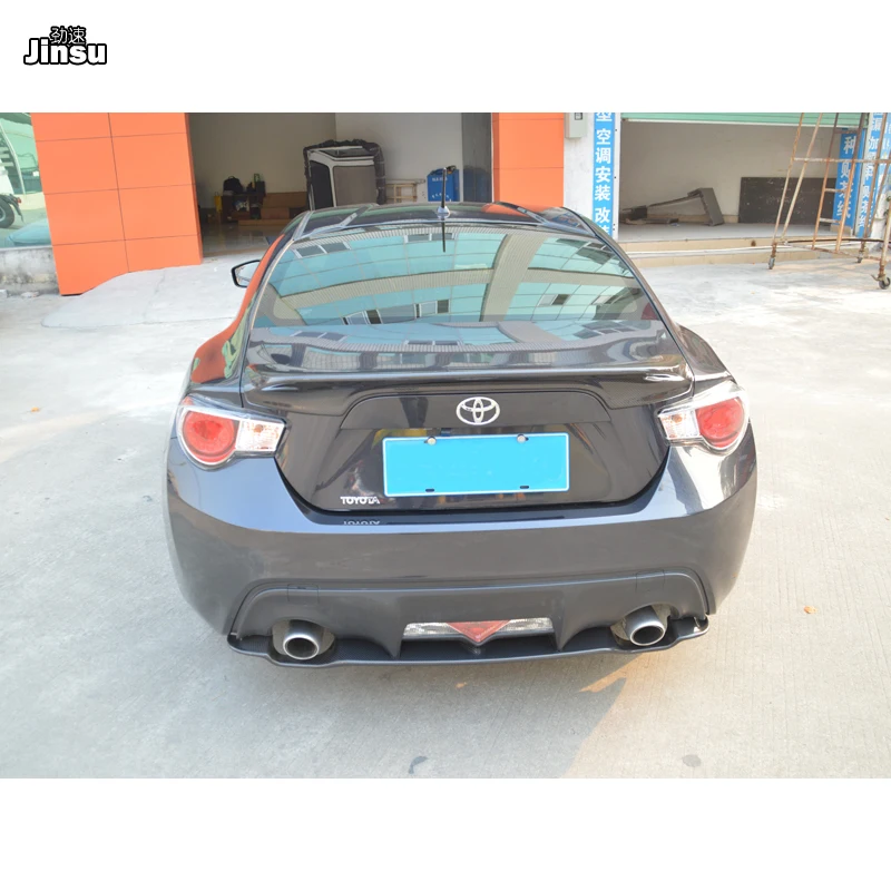 Для Toyota 86 2012- TRD Стиль углеродное волокно задний багажник спойлер для Scion GT86 для Subaru BRZ автомобильный Стайлинг заднее крыло