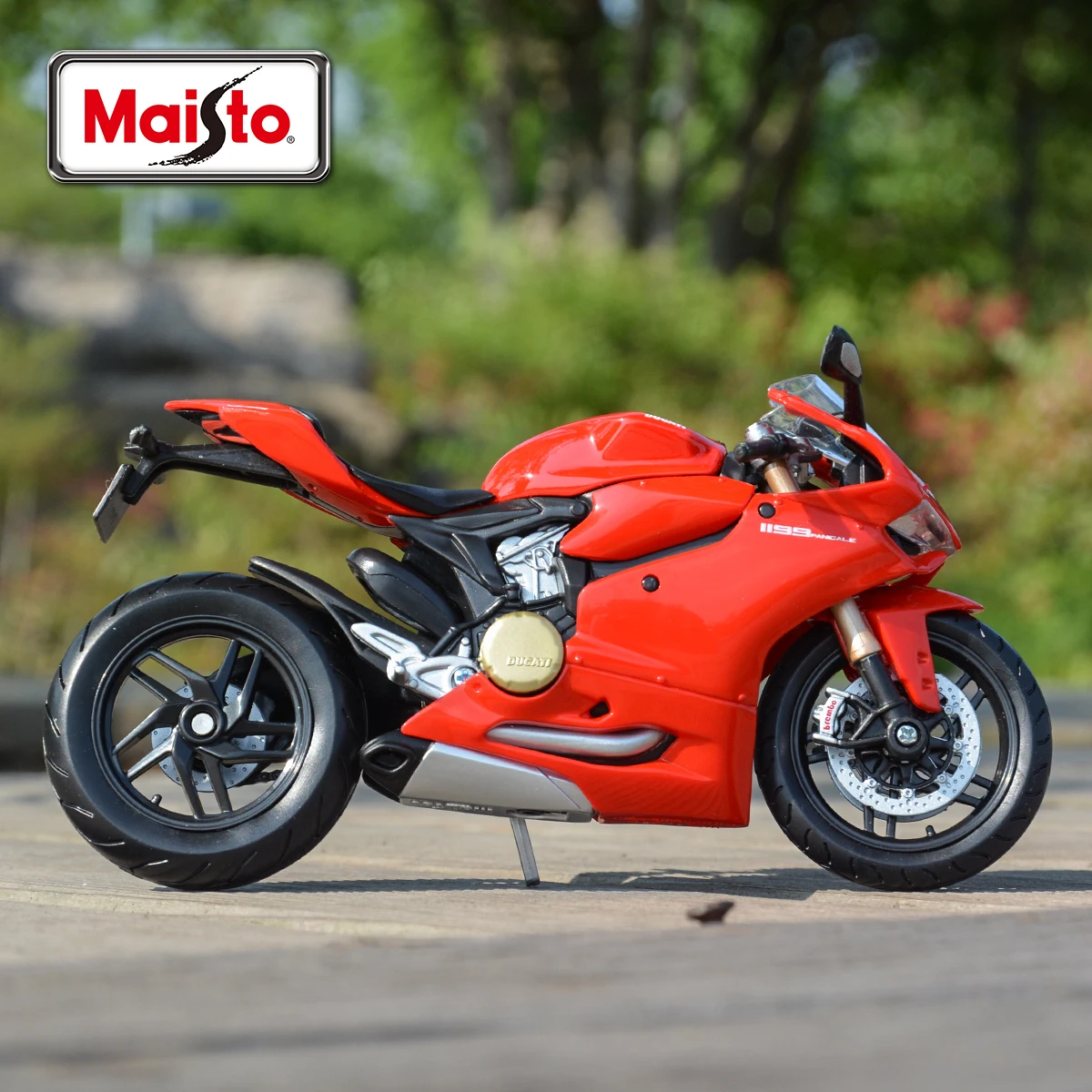 Maisto 1:12 Diavel 1199 Panigale Die Cast Vehicles Collectible Hobbies Motorcycle Model Toys 5