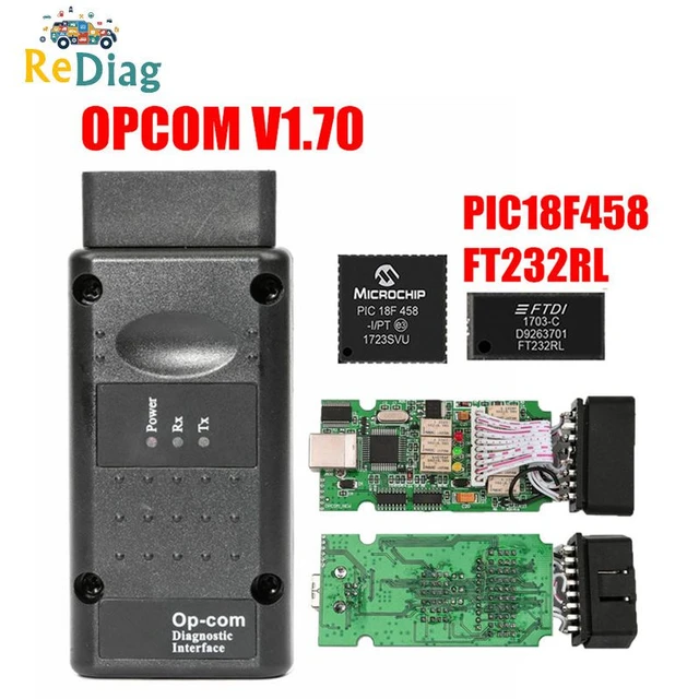 Opcom firmware V1.95: works more stable than opcom V1.7 V1.65