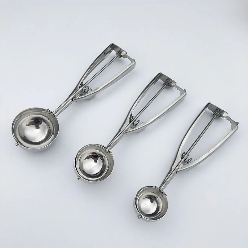 Summer Ice Cream Scoop Stainless Steel For Soft Watermelon Ball Home Kitchen Accessories Hot Sale 2020 New |