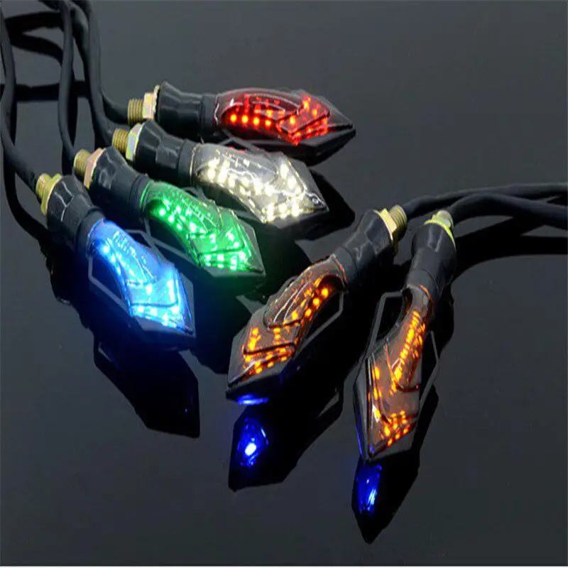 

1PCS 12V LED Motorcycle Turn Signal Lamp Motorcycle Indicator Light Motorcycle Flasher Blinker