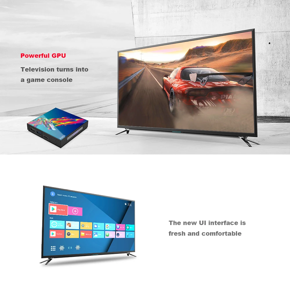 Smart tv box Android 9,0 A95X R3 Rockchip RK3318 2,4G/5G Wifi BT4.2 4 ГБ 32 ГБ/64 Гб Google Play IP tv box android tv box PK H96max