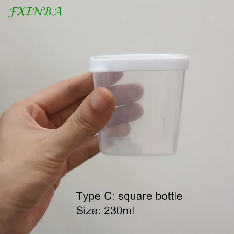 FXINBA 6 типов пушистый прозрачный слизь коробка контейнер для хранения бутылка-органайзер коробка для легкой глины ошламованная смесь алеврита и глины DIY Lizun Slime поставки