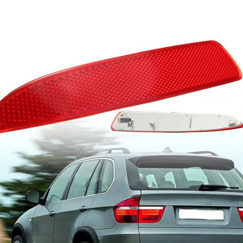 

Rear Bumper Reflector Fog Warning Light Brake Light Tail Lamp Stop Light for Bmw X5 E70 Lci 63217158949 Left/Right