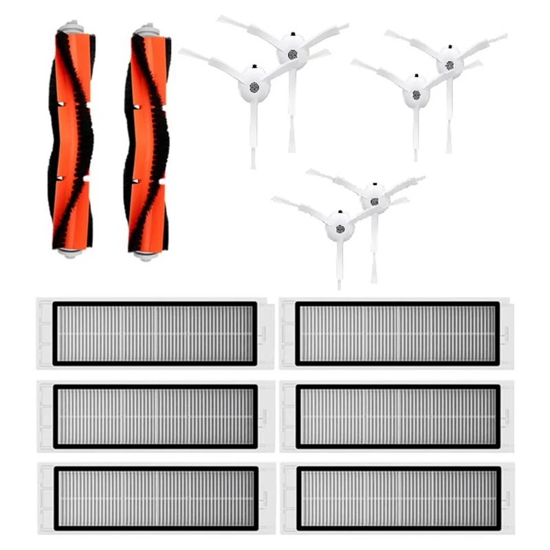Robot Vacuum Cleaner Brush HEPA Filter Accessories for Xiaomi Mijia 1S 2S Smart er Mi Roborock S50 S55 S51 S6 | Бытовая техника