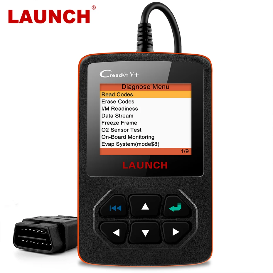 #*Cheap Car Diagnostic Tool Multilingual ODB2 Car Diagnostic Auto Scanner Launch X431 Creader V + OBD OBD2 Car Scanner Fault Code Reader
