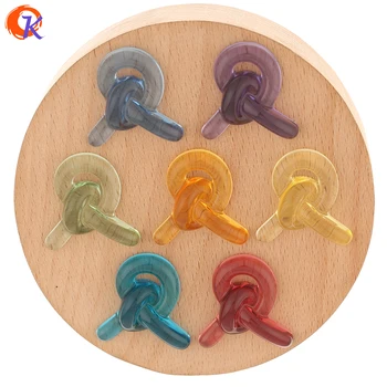 

Cordial Design 26*27MM 100Pcs Resin Bead/Jewelry Accessories/DIY Making/Pendant/Tie Knot Shape/Hand Made/Earring Findings/Charms