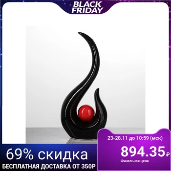 

Vase "Liada", red color, 35 cm