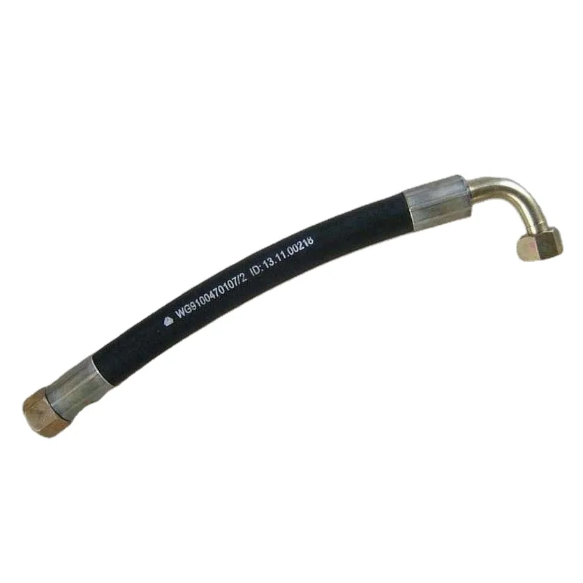 high quality original euro2 sinotruk howo shacman dengfeng high horsepower engine High Quality SINOTRUK HOWO TRUCK PARTS HIGH PRESSURE HOSE WG9100470107