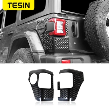 

TESIN Car Rear Taillight Tail light Lamp Guard ABS Cover Trim Protector for Jeep Wrangler JL 2018 2019+Accessories