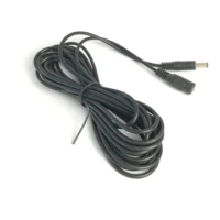 DC 12V CCTV Camera Extension Cable 3/5/10/15/20/30 Meters 5.5mmx2.1mm Power Extension Cord Cables for Wifi/AHD/IP Security Cams 2