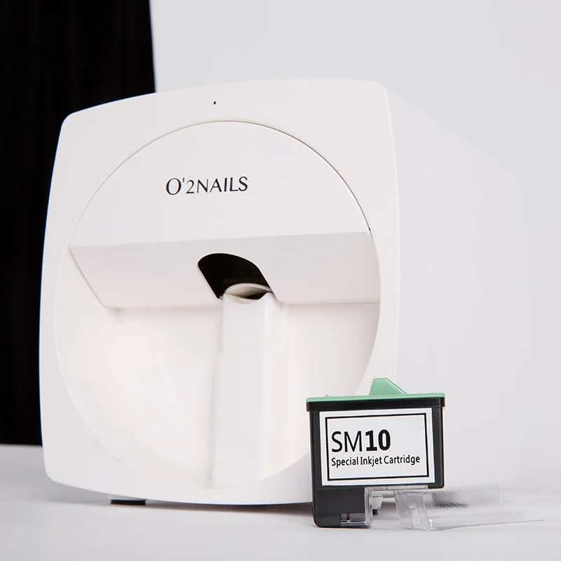 2024 latest HD Ink Cartridge SM10 For O2nails Mobile 3d Nail Printer V11, V12, X11,X11P,V12,X12,X12.5 Repleacement 6