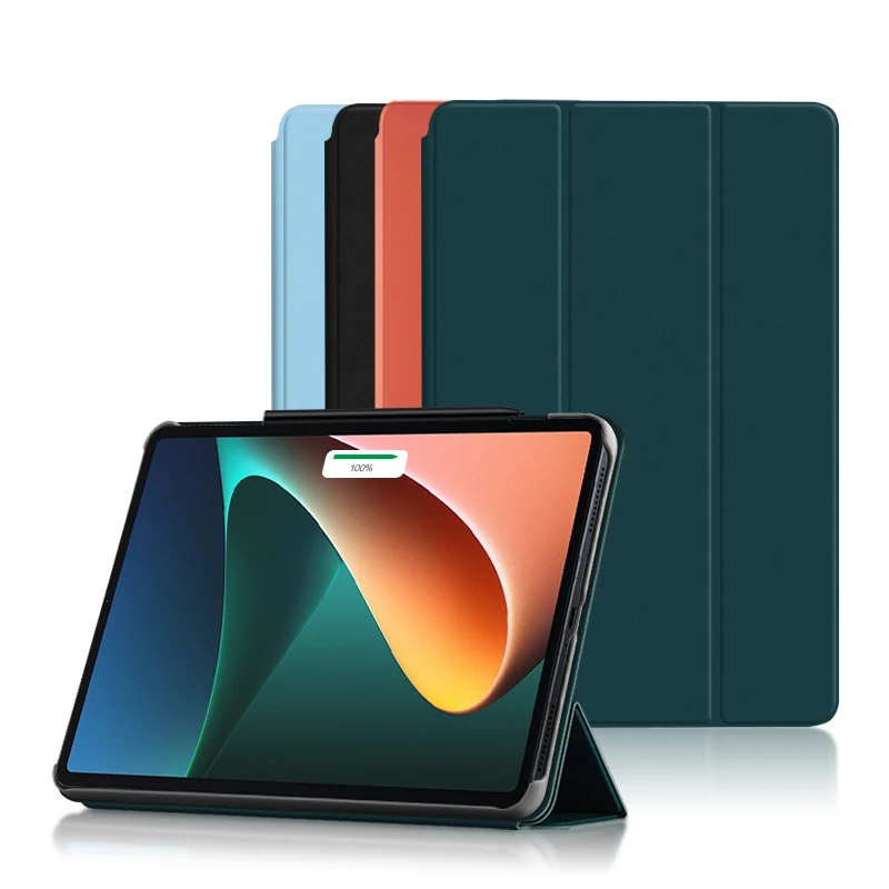 For Xiaomi Mi Pad 5 Pro Case Ultra Thin Magnetic Smart Cover for MiPad 5 Pro 2021 Tablet 11 Inch mipad5 With Auto Wake UP tablet stands