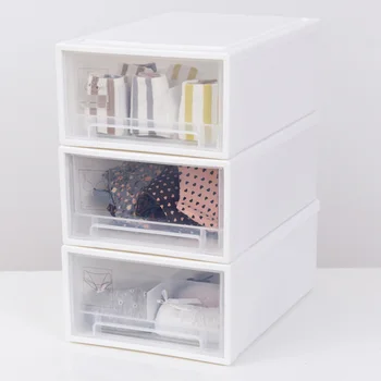 

1Pc Cosmetic Case Toys Container Underwear Organizer Drawer Cabinet Clothes Box for Home