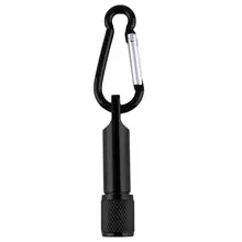 Mini lampe de poche LED Portable de Camping Super lumineuse colorée, porte clés en aluminium, lumière LED d'auto défense, lampe torche d'extérieur