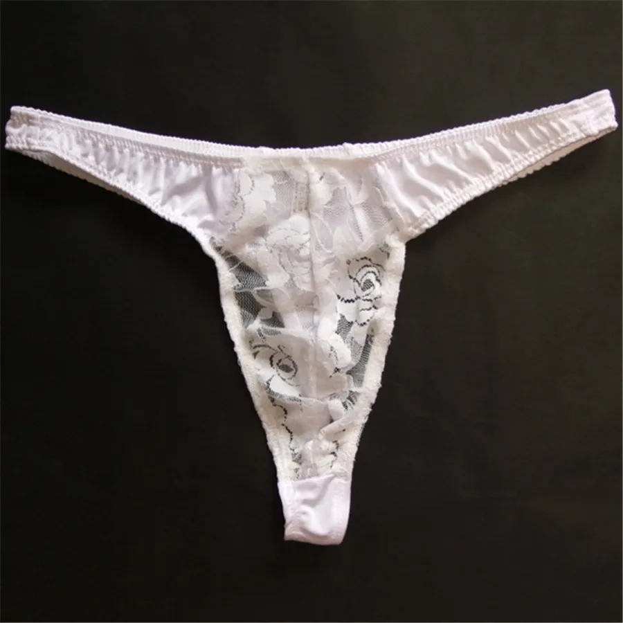 Мужские кружевные прозрачные дышащие трусики g стринги|mens lace thong|mens lacepouch pouch |