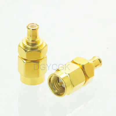 

DHL/EMS 100 pcs Conversion Adapter MCX male M to SMA male M connector for Communication -h2