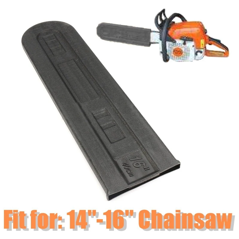 DWZ 14''-16'' Black Chainsaw Bar Cover Universal Accessories Guide Plate Set