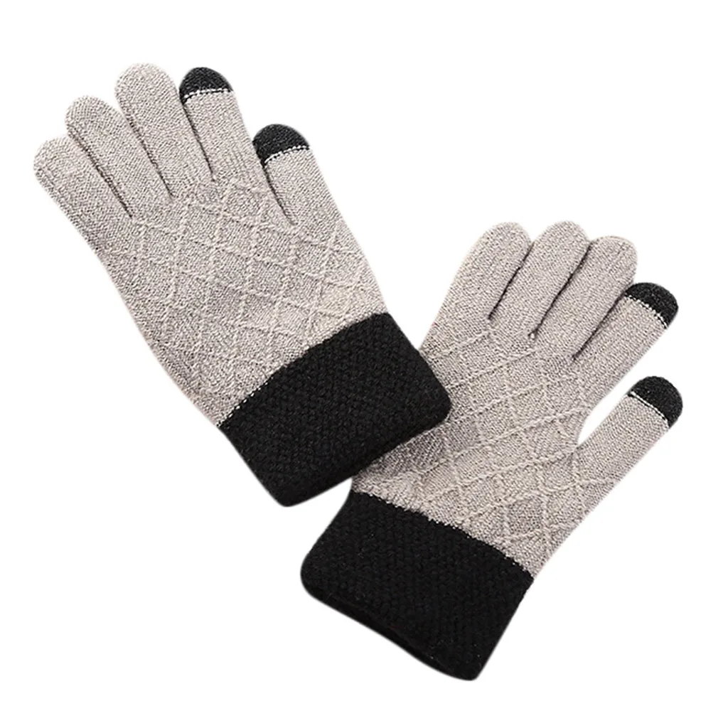 SAGACE мотоцикл полный палец перчатки Горячая зимние перчатки сенсорный экран вязаные рукавицы зимние мужские