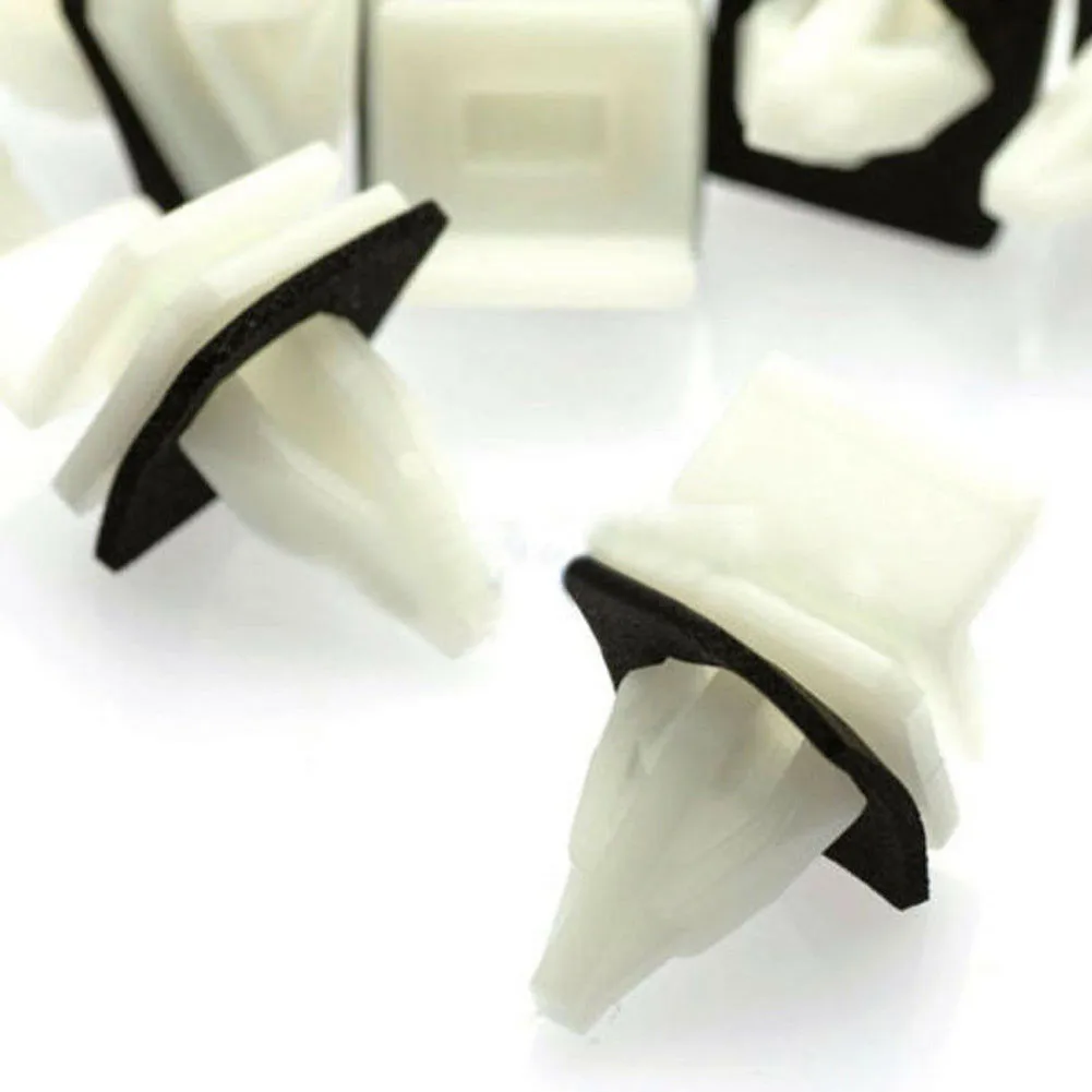 

Rivet Moulding Clips Rocker Seal Side Skirt Sill 30x Trim Body White Door