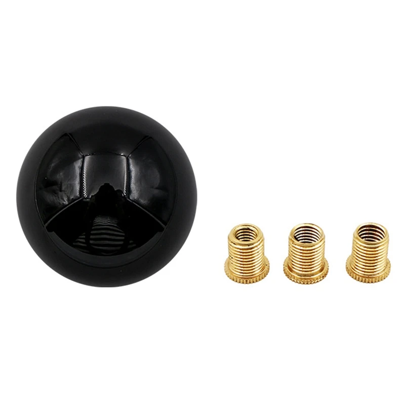 JDM GLYY Round Ball Shift Knob for TOYOTA SCION WRX SUBARU M12X1.25 Black | Автомобили и мотоциклы