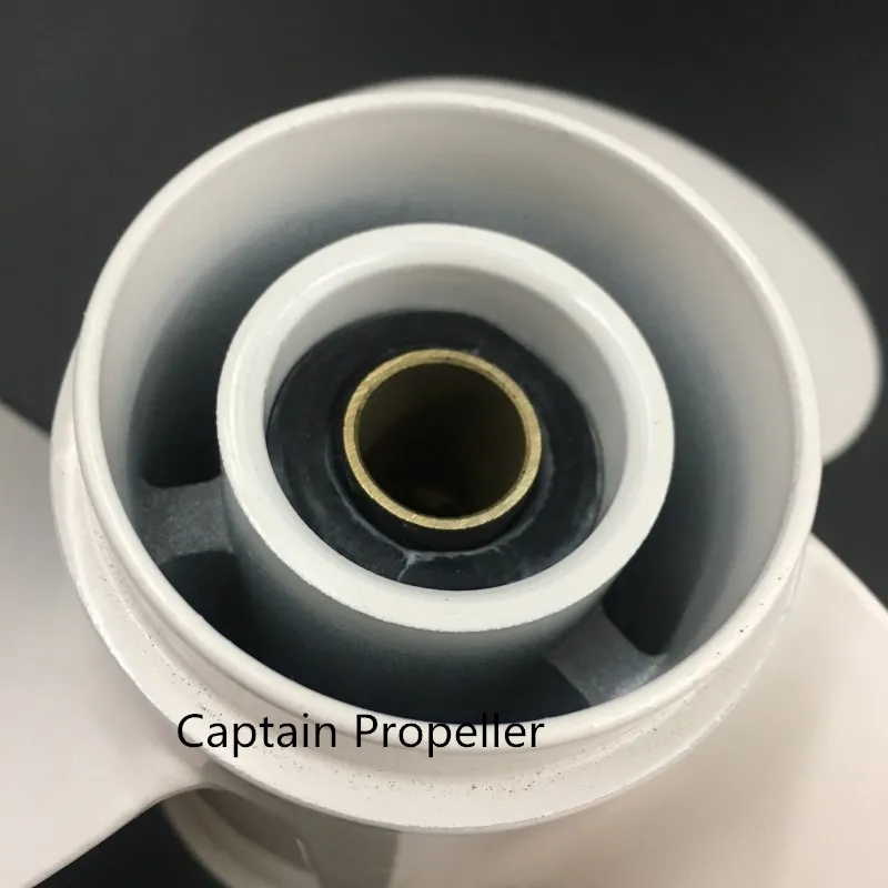 Captain Propeller 8 1/2x7 1/2-N Fit Yamaha Outboard Engine 6HP 8HP F6 F8 F9.9 Aluminum 7 Tooth Spline RH 6G1-45943-00-EL