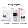 Multiple Current 40A 63A 80A 230V AC Adjustable Voltage Protector Auto Recover Over Under Voltage Limit Current Protection Relay ► Photo 3/6