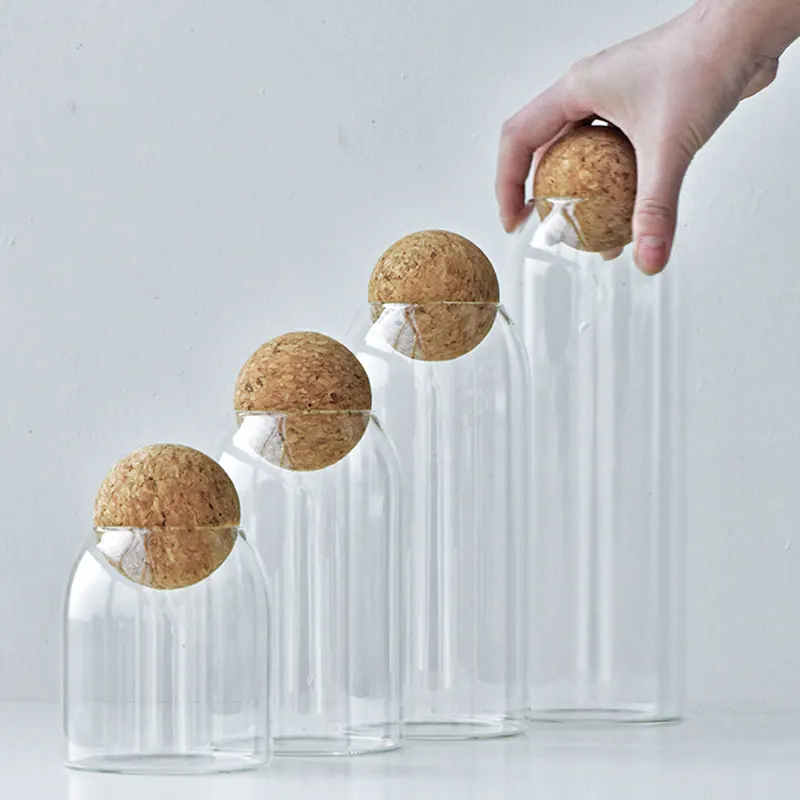 

Multi Function Sealed Can Kitchen Glass Storage Tank Sealed Cans High Quality Food Grains Storages Container Jar Tea Vessel Tool