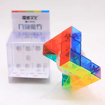 

Moyu Geo Magic Cube Puzzle Triangle Shape Puzzle Twist Educational Kid Toys Games
