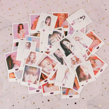 

40Pcs/set Korean KPOP Girls New Album Photo Card PVC Cards Self Made LOMO Card Photocard