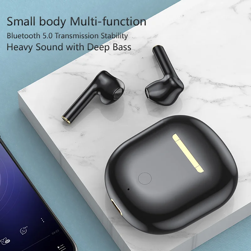 2020 Mini TWS Wireless Bluetooth Headset Noise Reduction Sports Earpiece Waterproof True Stereo Eaeppiece for iphone xiaomi
