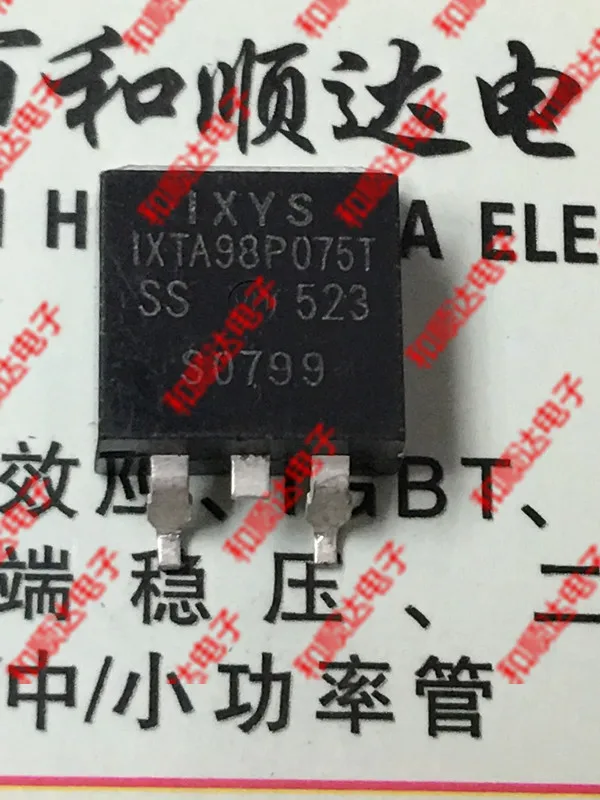 10 шт./лот IXTA98P075T новое место чтобы-263 P cross-75V-98A | Электроника