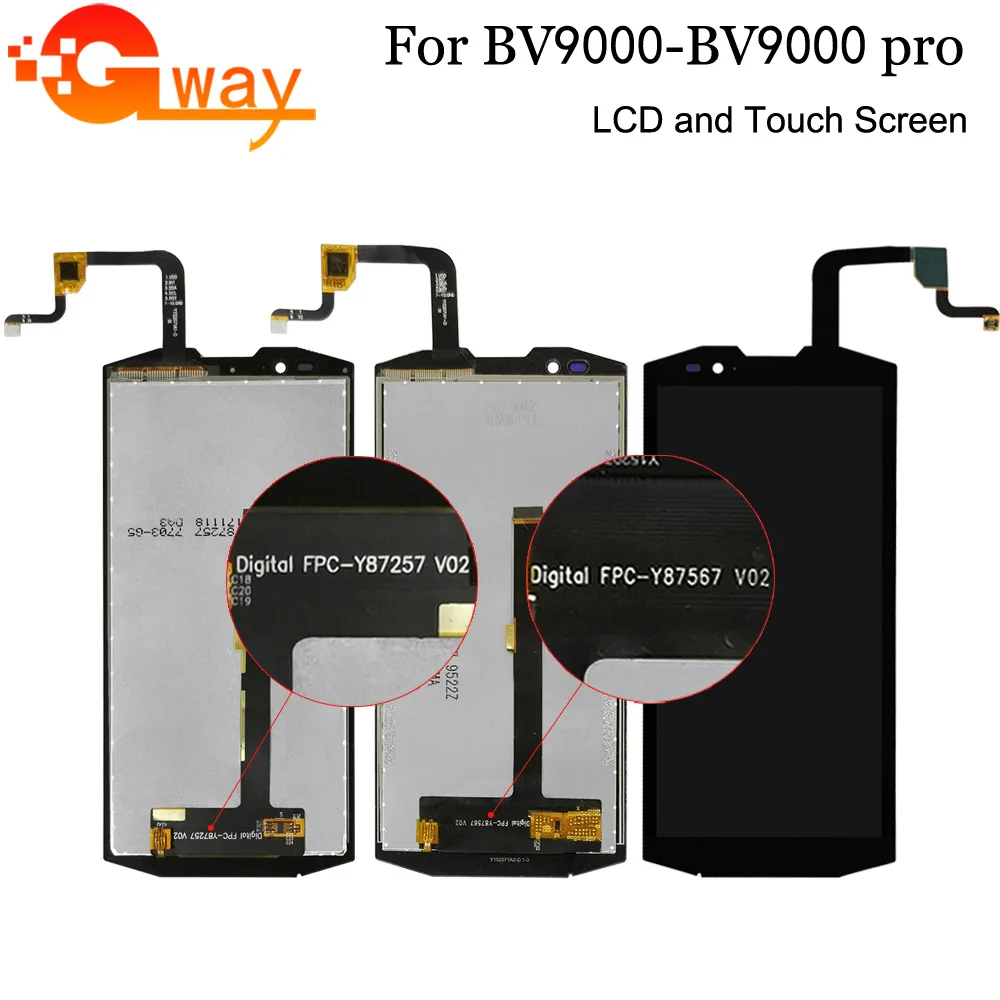 ЖК дисплей 5 7 &quotдля Blackview BV9000 pro сменные инструменты для телефона кодирующий