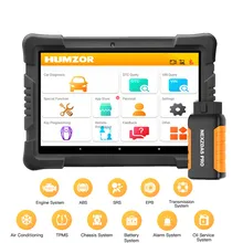 Humzor nexzdas pro obd2 carro ferramenta de diagnóstico immo tpms epb dpf sas abs injector óleo redefinir serviço completo sistema scanner automotivo