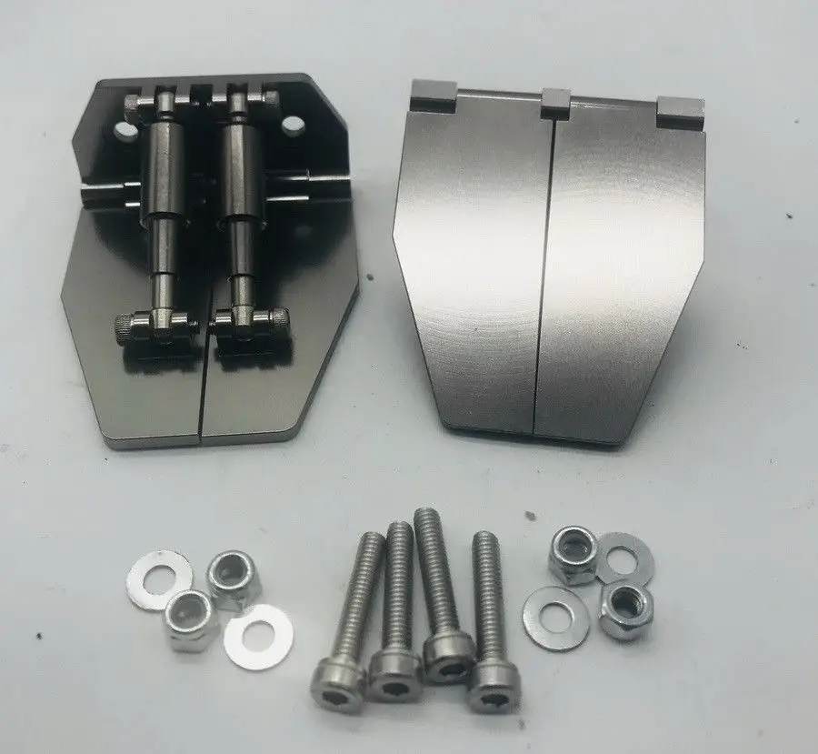 

2 pcs CNC Aluminum trim tabs 51mmX62mm one pair for rc boat hydraulic fracturing
