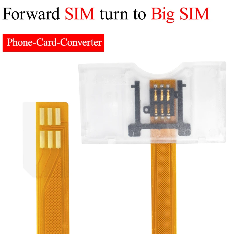 Новый преобразователь Sim карты в большой слот для адаптер устройство открытия