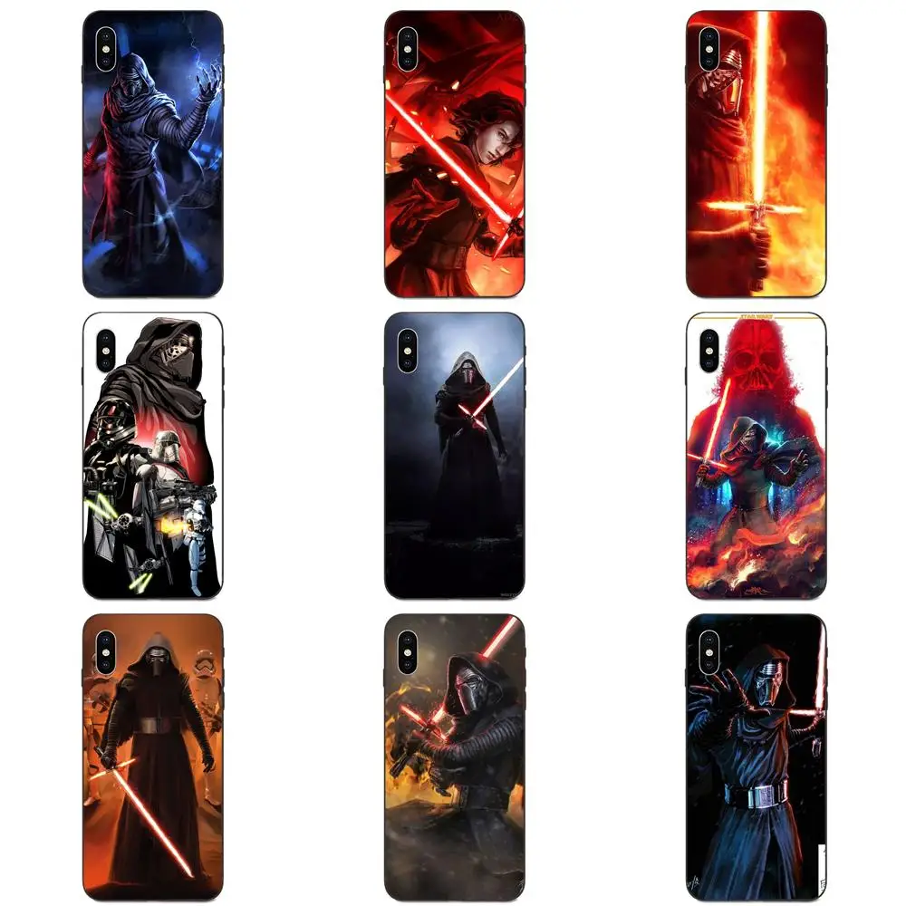 Мягкий Силиконовый ТПУ Черный Модный чехол для Apple iPhone 4 4S 5 5S SE 6 6S 7 8 11 Plus X XS Max XR Pro