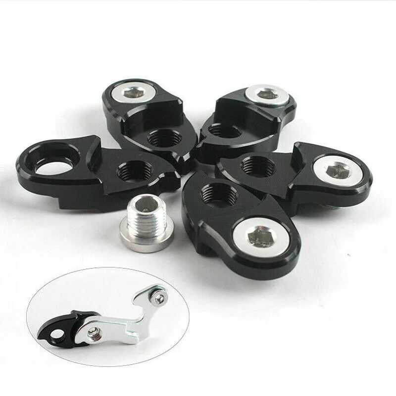 buy MTB Bike Rear Derailleur Hanger Extension Extender Aluminum Road Mountain Cycling Frame Gear Tail Hook Extender Bicycle Parts